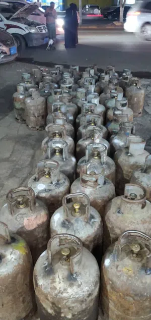 اسطوانات غاز منزلي دبات غاز للبيع دباب غاز مستخدم نظيف