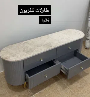 بيع وتفصيل جميع انواع الطاولات طاولة خدمة طاولة تلفزيون طاولة ضيافة طاولة قهوة