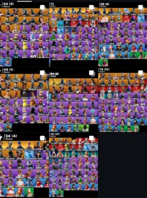 حسابات فورتنايت ارخص الأسعر