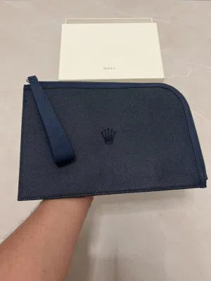 Rolex clutch original New Vip Gift/شنطة كلاج رولكس هدايا مميزة جديدة