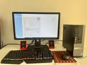 كمبيوتر Dell متكامل (Full Setup) للدراسة والألعاب الخفيفة - بحالة ممتازة