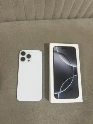 Iphone 16 Pro Max 256gb White Excellent Condition