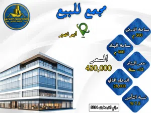 رقم الاعلان (5234) مجمع تجاري للبيع في ابو نصير قرب دوار الثقافة بسعر لقطة مؤجر بالكامل