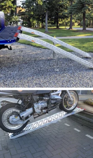 للتحميل للدراجات النارية / motorcycle loading ramp