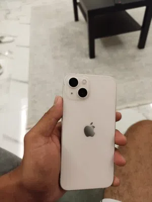 Used Apple iPhone 13 in Pearl White - 128 GB Storage, Excellent Condition