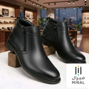 هااااف بوووت جلد طبيعي  المقاسات المتوفره 41-46