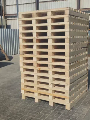 used and new pallets and boxes