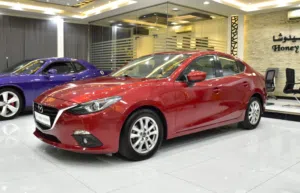 Mazda 3 ( 2015 Model ) in Red Color GCC Specs