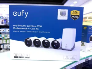 EufyCam E330 Add-On Outdoor Security Camera, 4K Resolution, 24/7 Recording