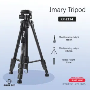 Jmary حامل ثلاثي للهاتف والكامرا KP-2254