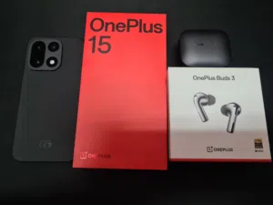 OnePlus 15 with OnePlus buds 3 only 3 months used