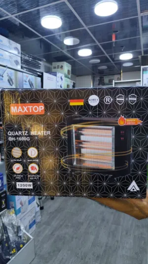 صوبة ماكس توب وارد كوري بقوة 1200 واط  4شمعات  مساحة التدفئه 11 متر مربع