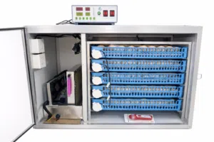 فقاسة اتوماتيك رول لكل انواع البيض مع حضانة ونظام تبريد