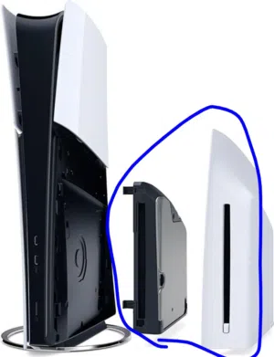 مدخل سيدي مدخل اقراص بلايستيشن 5 ps5 disc drive  جديد ممتاز الموقع عجلون كفرنجة
