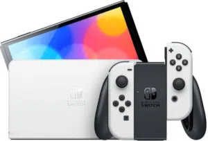 Nintendo switch oled مستخدم فقط ثلاثة أشهر بسعر مميز وقابل للتفاوض