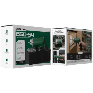 عدة متكاملة مفك كهربائي بدون سلك Green Lion GSD-54