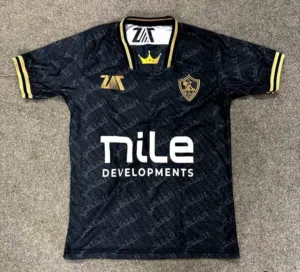 تيشرت الزمالك 2025 الملكى الاسود