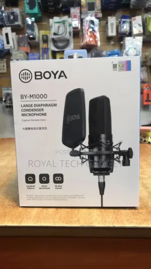 للبيع ميكروفون احترافي Boya BY-M1000 بحالة ممتازة
