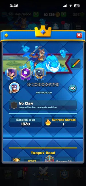 حساب كلاش رويال قديم و قوي للبيع بسعر 40دينار