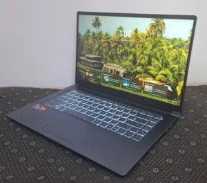MSI AMD Ryzen 5 Graphics Laptop Like New Mettalic Body 512GB NVMe 15.6" FHD Display AMD Graphics