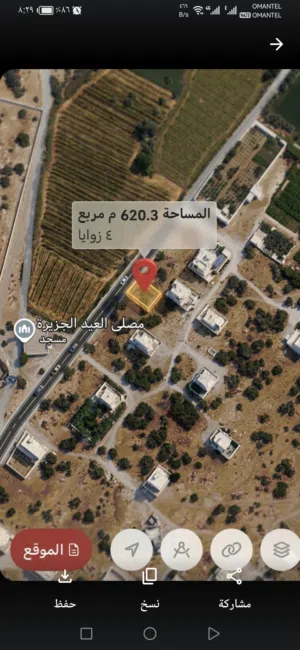 الخط الأول من شارع القار ودام الغاف جنوب ( الجزيرة )