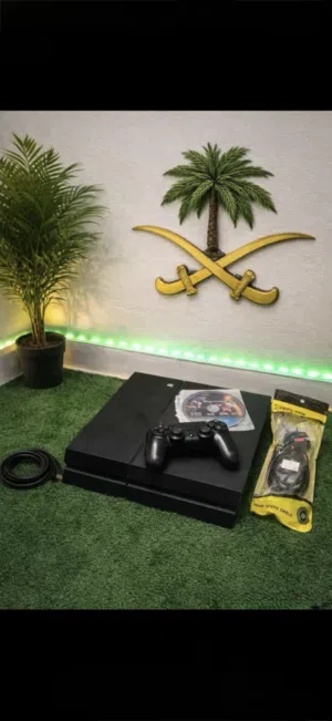 بلايستيشن 4 ps4 جاهز محمل فل العاب مع هديه