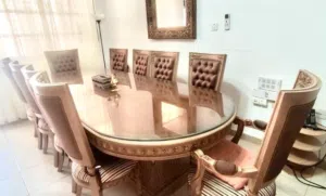 8-10 DINING TABLE FANCY