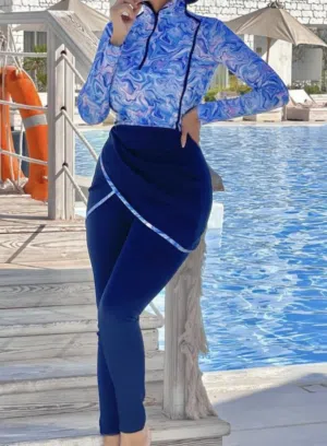 بوركيني 3 قطع مقاس xl تلبيس 90 كيلو وتر بروف