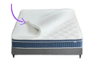 King Size Memory Foam Mattress Topper for sale