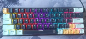 كيبورد ميكانيك للالعاب Fantech 60% RGB mechanical keyboard Fantech