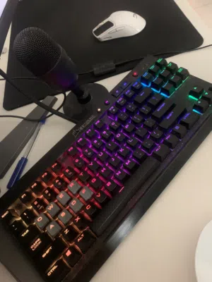 اسرع كيبورد للبيع Corsair k65 rapidfire