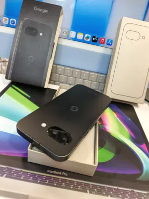 Google Pixel 9A بحالة الجديد لون الاسود الملكي