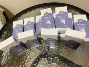 Branded eyebrows and eyelashes serum