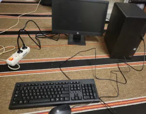 للبيع كمبيوتر مكتبي HP نظيف جدًا شبه جديد مع كامل الملحقات(مزال متوفر)