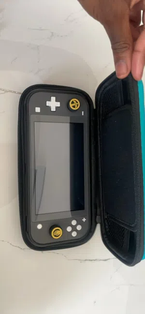 Nintendo Switch lite with carrying bag