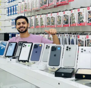 ايفون 17 برو ماكس جديد بذاكرة 2 تيرابايت باللون الأبيض