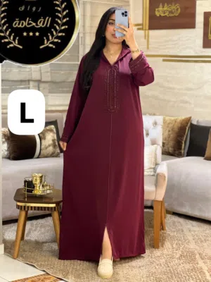 جلابة كريب ممتاز منبتة روعة