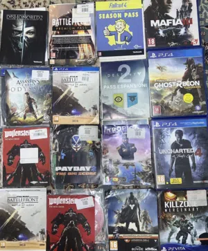 PS4 games for slae