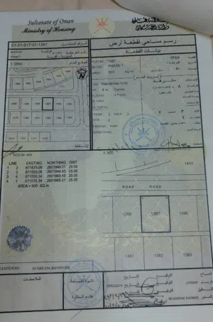 Residential Land for Sale in Muscat Yenkit