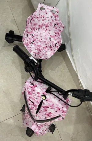 سكوتر ودراجة هوائية
