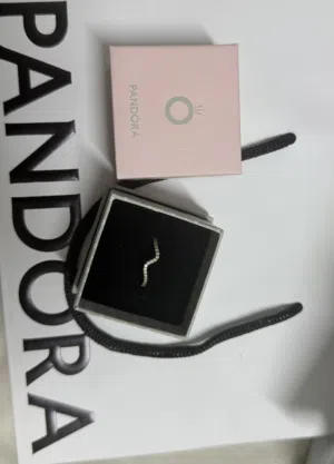 خاتم بندورا الاصلي لون rose gold