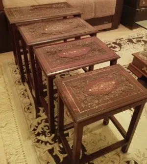 4طاولات لوح اصلي الله يبارك للبيع