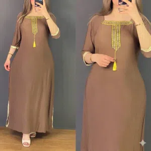 ثوب فالين حلو وكلش مريح لجسم