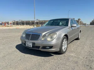 مرسيدس E 200 موديل 2007 صبغ وكالة ماشي 125 الف