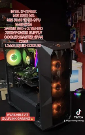 INTEL i7-11700K WITH RTX 3060 12 GB