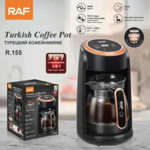 هل تبحث عن كوب قهوة مثالي لبداية يومك؟ تقدم لك RAF ماكينة تحضير القهوة التركية المتطورة (موديل R.155