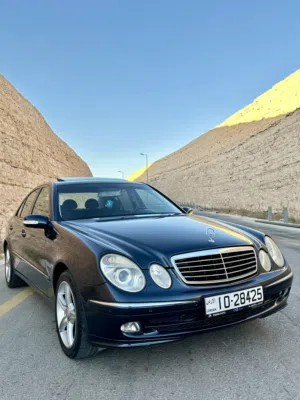 Mercedes-Benz E200 Elegance W211/2004 مرسيدس فحص كامل 7 جيييييد فل كامل  Full Option السعر:9200