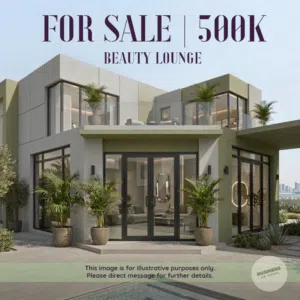 Beauty Center and Clinic  For Sale