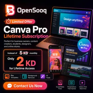 Limited offer: Canva Pro lifetime subscription, suitable for daily work, content creators,designers
