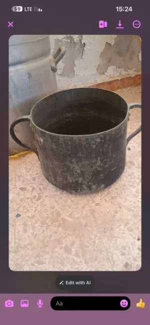 قدر وطنجره وكسكاس وطنجره بروحها متع مناسبه للبيع